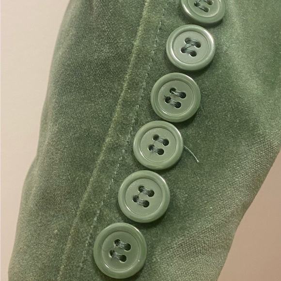 Reitmans Sea Green 2 Button Blazer/Size 9 - Picture 3 of 5